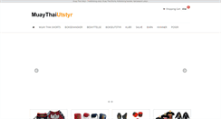 Desktop Screenshot of muaythaiutstyr.com